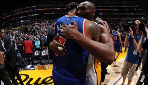 Carmelo Anthony und Kobe Bryant sind seit vielen Jahren befreundet