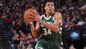 MOST IMPROVED PLAYER: Giannis Antetokounmpo (Milwaukee Bucks): 22,9 Punkte, 8,7 Rebounds, 5,4 Assists