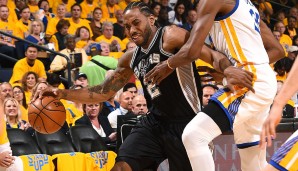 Kawhi Leonard (San Antonio Spurs): 25,5 Punkte, 5,8 Rebounds, 1,8 Steals