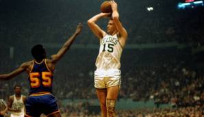 Platz 6: TOM HEINSOHN (Boston Celtics) mit 45 Punkten im Jahr 1961 gegen die Syracuse Nationals