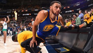 PG: Auf der Eins bei den Warriors startet der amtierende MVP Stephen Curry. Seine Stats bisher in den Playoffs: 27,1 Punkte, 47 Prozent FG, 5,3 Rebounds, 6,0 Assists