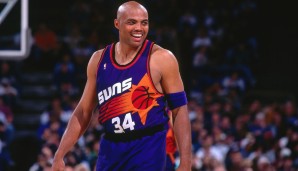 Platz 13: Charles Barkley (Philadelphia 76ers, Phoenix Suns, Houston Rockets)