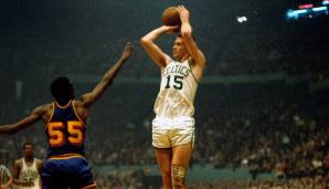Platz 8: Tom Heinsohn (Boston Celtics) - 1.037 Punkte, 8 Titel - Punkteschnitt: 19,94.