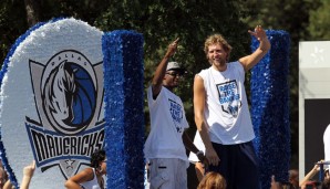 Dirk Nowitzki und die Dallas Mavericks gewannen 2011 die Meisterschaft