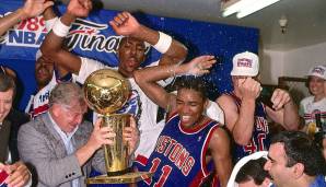 Platz 4: ISIAH THOMAS (1981, Detroit Pistons) - 1. Pick: Mark Aguirre (Mavericks) - Vita: Hall of Famer, Champion (2x), Finals-MVP, All-Star (12x), All-NBA (5x), 979 Spiele in der NBA