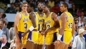 PLATZ 2: Los Angeles Lakers - 59,5 Prozent Siege (3319 Siege, 2257 Niederlagen seit 1948), auch in Minneapolis (1948-1960)