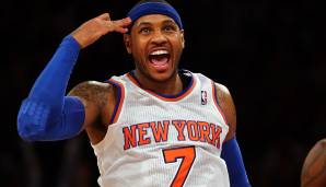 PLATZ 8: Carmelo Anthony (New York Knicks) - Stärke 84