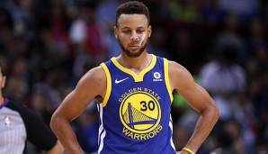 Stephen Curry spielt für die Golden State Warriors