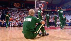 Platz 4: Boston Celtics 1987/88 - Offensivrating: 115,4 - Aus im Western Conference Final gegen die Detroit Pistons (2-4)