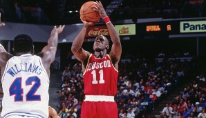Platz 5: VERNON MAXWELL (Houston Rockets) - 2 Punkte (0/13 FG, 0/6 Dreier) gegen die Washington Bullets in der Saison 1990/91