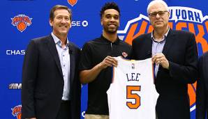 Courtney Lee spielt seit dem Sommer 2016 für die New York Knicks
