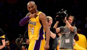 Platz 3: Kobe Bryant. 25-mal in 1346 Spielen (Los Angeles Lakers)