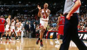 Platz 3: Dennis Rodman - 68,6 Prozent in 169 Spielen (Detroit Pistons, San Antonio Spurs, Chicago Bulls)
