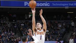 Devin Booker (Phoenix Suns) - Quote in dieser Saison: 38,3 Prozent.