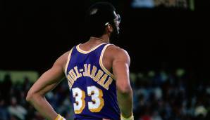 Kareem Abdul-Jabbar (Los Angeles Lakers) - 37 Punkte und 30 Rebounds im Jahr 1978