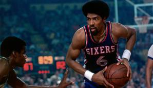 Platz 12: Julius Erving (Philadelphia 76ers) - 319 Spiele zwischen dem 15.02.1979 und dem 23.02.1983.