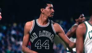 Platz 9: George Gervin (San Antonio Spurs) - 406 Spiele zwischen dem 21.11.1978 und dem 16.12.1983.