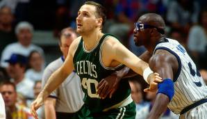 Auch Center Dino Radja war in den Neunzigern bei den Celtics ein wichtiger Baustein - er verließ aber 1997 nach vier Jahren in der Liga die Celtics im Streit.