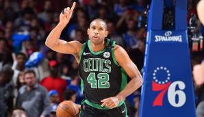Platz 4: Al Horford (Boston Celtics): 204 Punkte, 104 Rebounds, 40 Assists - 361 Dunkest-Punkte (12 Spiele).