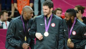 Kevin Love (Cleveland Cavaliers): 1x Olympia-Gold (2012).
