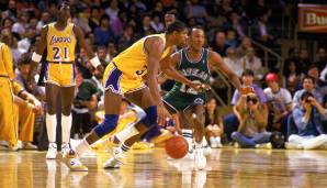 Platz 16: Dallas Mavericks (1986) - 45 Punkte im ersten Viertel von Spiel 4 der Western Conference Semifinals gegen die Los Angeles Lakers - Ergebnis: 120:118