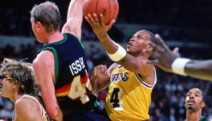 Platz 8: Denver Nuggets (1985) - 47 Punkte im vierten Viertel in Spiel 2 der Western Conference Finals gegen die Los Angeles Lakers - Ergebnis: 114:136