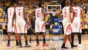 Den Houston Rockets sind haarscharf an den Finals vorbeigeschrammt.