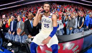 ROOKIE OF THE YEAR: Ben Simmons (Philadelphia 76ers) - 15,8 Punkte, 8,1 Rebounds, 8,2 Assists.