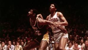 Platz 8: Magic Johnson (Los Angeles Lakers, 1980) - 293 Punkte in 16 Spielen (18,3 Punkte pro Spiel).