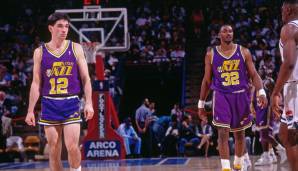 21 ASSISTS: John Stockton, Utah Jazz, 1992