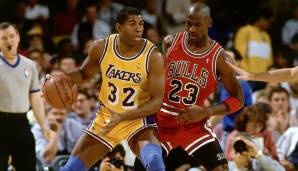 20 ASSISTS: Magic Johnson, L.A. Lakers, insgesamt 5-mal: 1986, 1987, 1988, 1989, 1991