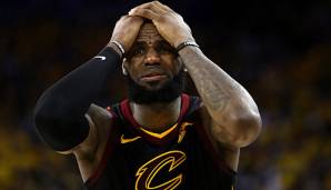 51 Punkte von LeBron James reichten den Cleveland Cavaliers nicht zum Sieg.
