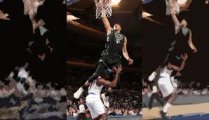 Dunk of the Year: Giannis Antetokounmpo (Milwaukee Bucks vs New York Knicks)