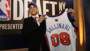 Danilo Gallinari (2008, Italien) - No.6-Pick der New York Knicks - Kein Star, aber seit langem ein guter Starter. Einer der besten Schützen der Liga, der jedoch massive defensive Mängel hat. Trotzdem eine Konstante in der NBA.