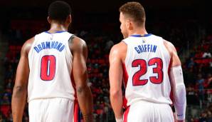 Andre Drummond und Blake Griffin bilden den Frontcourt der Detroit Pistons.