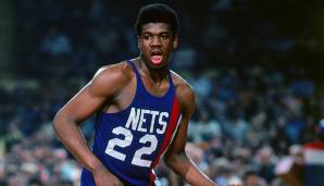 Platz 15: Bernard King (1977/78, New York Nets) - 24,2 Punkte, 9,5 Rebounds