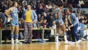 Buffalo Braves (1970-1978): Die heutigen Clippers hatten ihren Ursprung an der Grenze zu Kanada. Das Franchise-Highlight: Die Hosen von Coach Jack Ramsay. (1975 wurde Bob McAdoo NBA-MVP.)