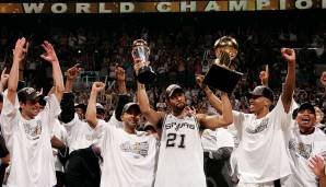 Platz 2: Tim Duncan (San Antonio Spurs) - 32 Prozent.