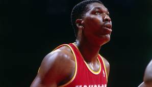 Platz 2: Hakeem Olajuwon (Houston Rockets) - 37 Prozent