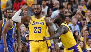 LeBron James will mit den Lakers im Westen für Furore sorgen.