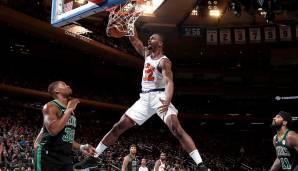 New York Knicks: der Spieler mit dem besten Netrating bei mindestens 15 Minuten pro Spiel bei den Knicks? Es ist tatsächlich Noah Vonleh (+9,7). Für Hardaway (-9,0) und Enes Kanter (-9,2) sieht es dagegen wenig glorreich aus.
