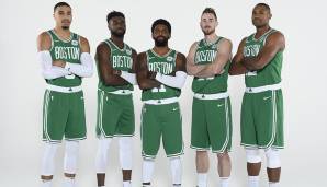 Platz 2: Boston Celtics - Kyrie Irving, Jaylen Brown, Gordon Hayward, Jayson Tatum, Al Horford