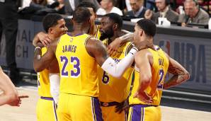 Platz 5: Los Angeles Lakers - 24,8 Jahre