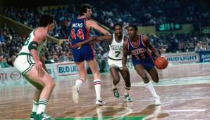 Platz 9: Isiah Thomas (Detroit Pistons) – 46 Punkte, 10 Rebounds und 11 Assists am 8.2.1983 – Alter: 21 Jahre, 284 Tage.