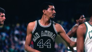 Platz 16: GEORGE GERVIN (1976 bis 1986, San Antonio Spurs, Chicago Bulls): 297 30-Punkte-Spiele