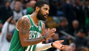 Kyrie Irving zeigte sich frustriert von den Leistungen seiner Boston Celtics.
