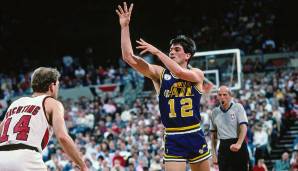 Platz 7: John Stockton (Utah Jazz): 26 Assists am 14. April 1988 gegen die Portland Trail Blazers