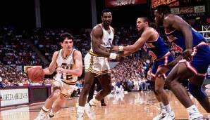 Platz 5: John Stockton (Utah Jazz): 27 Assists am 19. Dezember 1989 gegen die New York Knicks.