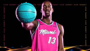 MIAMI HEAT - Die Miami-Vice-Jerseys gehören mit zu den beliebtesten Trikots der NBA. Im Rahmen der Earned-Edition bekommen sie einen komplett neon-pinken Anstrich - es soll die Energie des Nachtlebens am South Beach darstellen. Na dann …