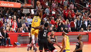 LeBron James (Los Angeles Lakers, 4 Jahre/153,3 Mio. Dollar) - 28,4 Punkte, 7,6 Rebounds, 7 Assists, 52,6 Prozent FG in 35 Minuten pro Partie